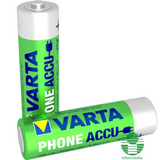 Varta  Phone power accu AAx2 1600 mAh 58399201402 kép, fotó