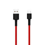 Xiaomi  Mi USB-A to USB-C fonott adatkábel 1m - Piros/fekete - SJV4110GL SJV4110GL kép, fotó
