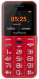 myPhone  Halo EASY 1,7" piros mobiltelefon 5902052866625 kép, fotó